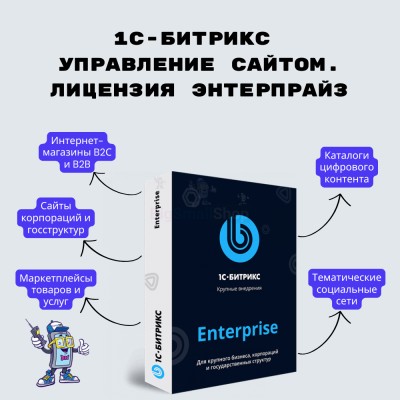 1С-Битрикс: Управление сайтом. Лицензия Энтерпрайз - купить в Генераловке